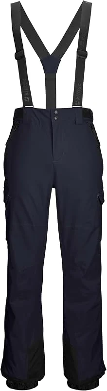 Killtec Ksw 83 MN Ski Pnts - Pantalon de Ski, Fonctionnel avec Bretelles Amovibles, Protection des Bords, Jupe Pare-Neige et Ventilation des Jambes - Skihose - Homme — Vetements ski