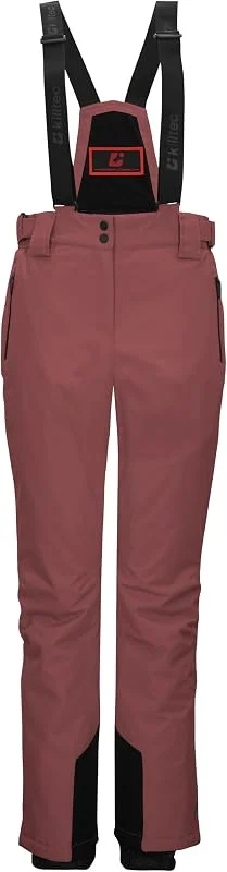 killtec Ksw 249 WMN Ski Pnts - Pantalon de Ski Imperméable Bretelles - Skihose - Femme — Vetements ski