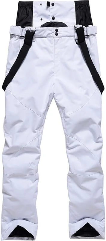 Pantalon De Ski Unisexe Coupe-Vent Pantalon De Ski De Neige Pantalon De Ski d'hiver Pantalon De Snowboard Chaud Pantalon Imperméable pour Équipement De Ski — Vetements ski