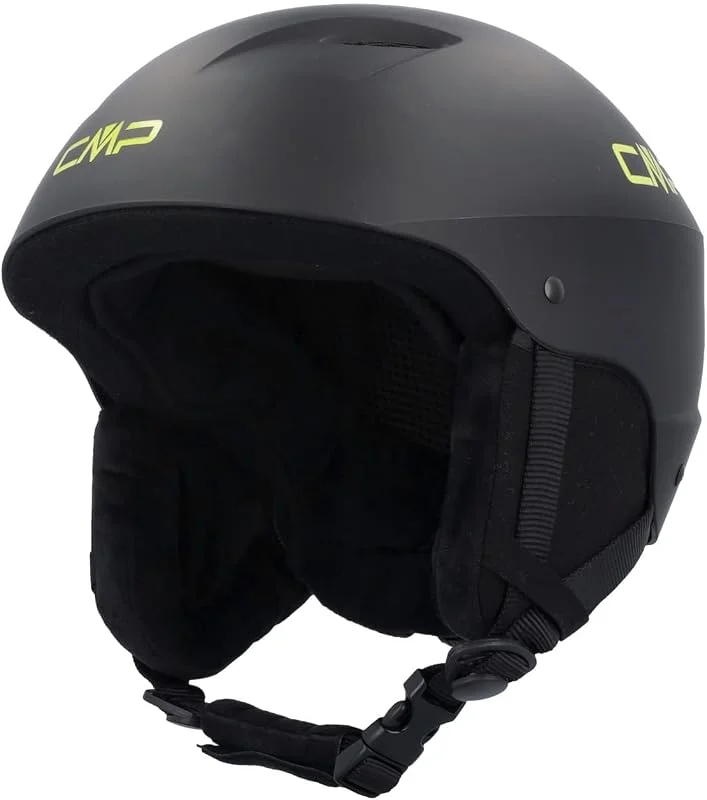 CMP Yj-2 Kids Ski Helmet - 3B17894, Casque de Ski Unisexe-Jeunesse, Noir, S — Equipement ski