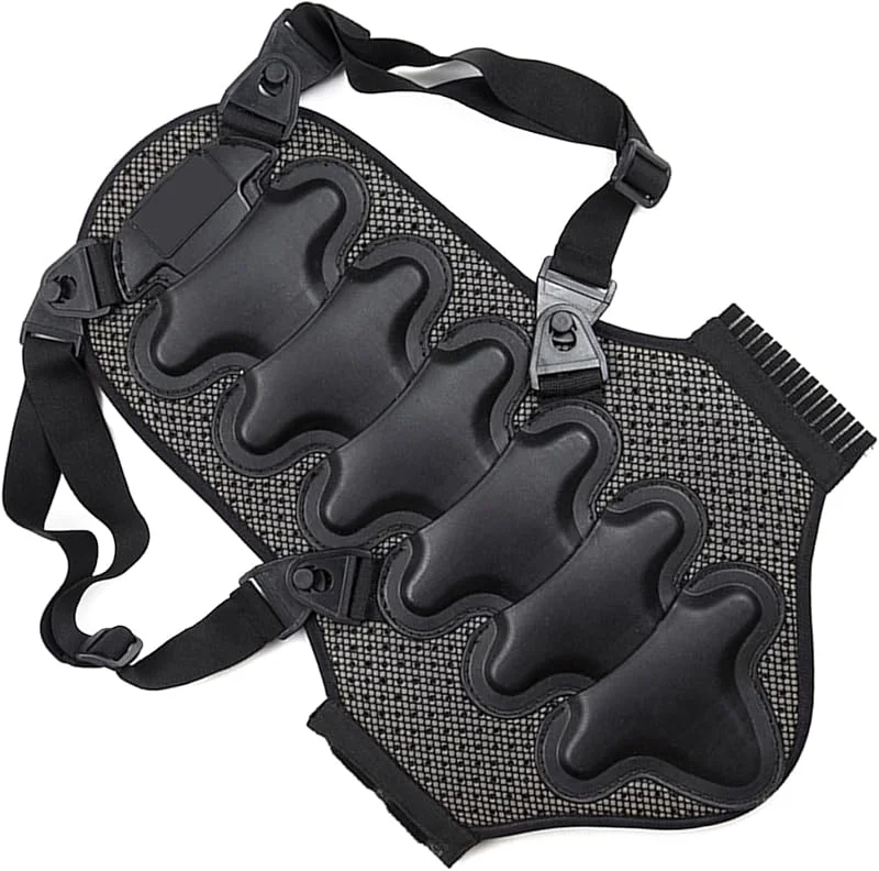 Morain Protection dorsale de la colonne vertébrale pour adulte - Équipement de protection pour le ski, le snowboard, le skateboard — Equipement ski