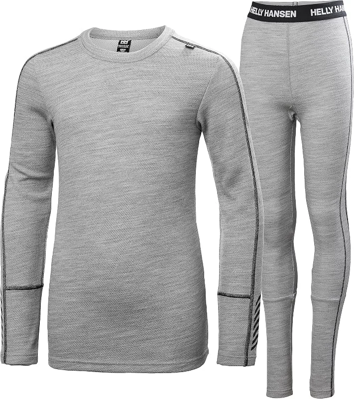 Helly Hansen Unisexes Enfants Ensemble de sous-Vêtements Thermique HH LIFA Merino — Vetements ski