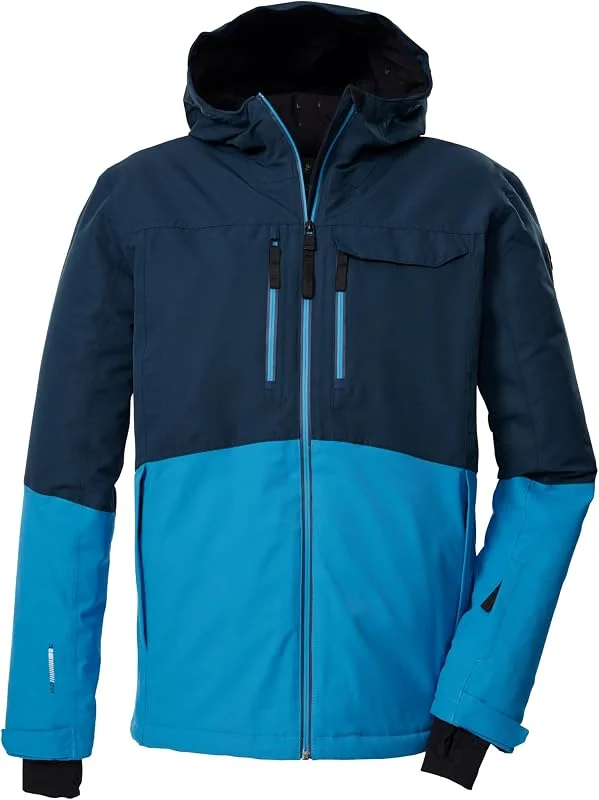 Killtec Ksw 53 Mn Ski Jckt Veste de ski, fonctionnelle avec capuche et jupe pare-neige Homme — Vetements ski