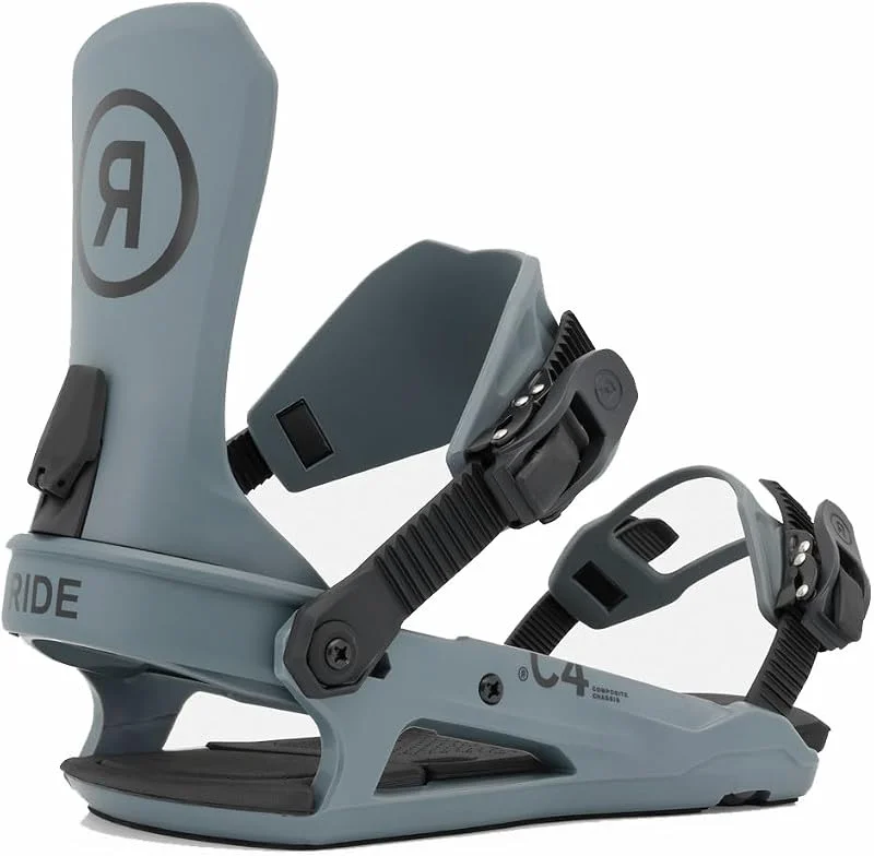 Ride - Fixations De Ski, Snow C-4 Grey All Mountain Homme - Homme - Gris — Equipement ski