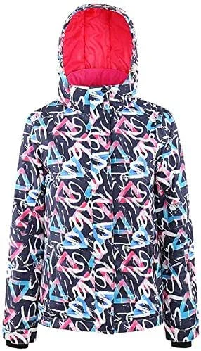 MU Veste de ski imperméable femmes et FÉMININS Jet ski neige Veste de ski Snowboard Veste chaude imperméable doublé d'hiver Veste d'hiver, Multicolore, Grand — Vetements ski