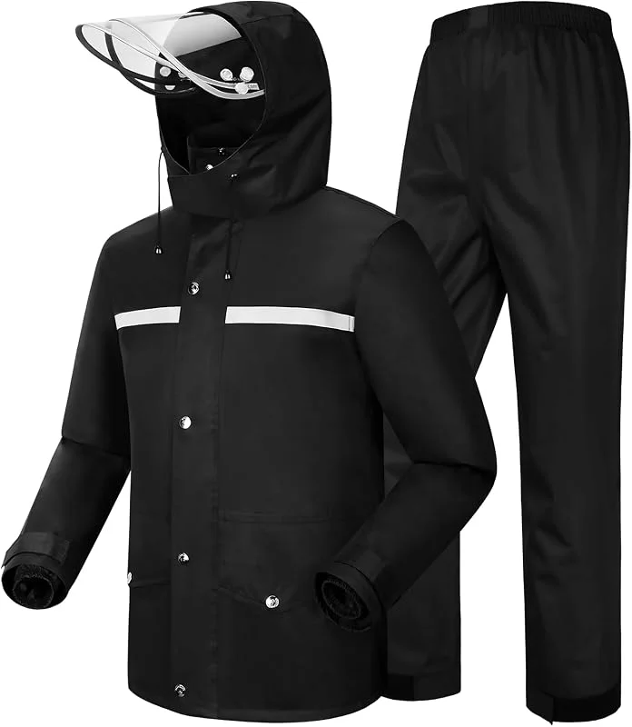 Combinaison de Pluie Homme, Femme Imperméable Réfléchissante — Vetements ski