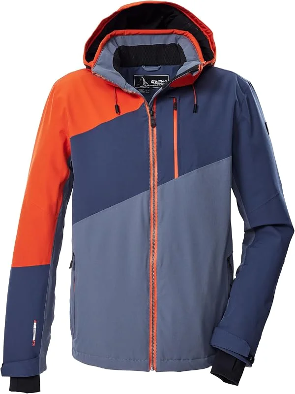 killtec Homme Veste de Ski Capuche Amovible KSW 32 MN SKI JCKT — Vetements ski