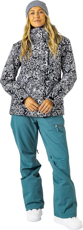 Roxy Jetty Block Insulated Ski Jacket Veste Femme (lot de 1) — Vetements ski
