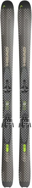 Head - Pack Ski Crux Pro 87 + Fixations Almonte 12 Pt Homme - Homme - Taille 149 - Gris — Equipement ski