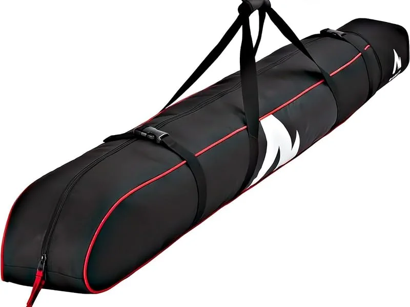 Mckinley Unisex Ski Cover 1P Sac à Skis Black, Beige 190 — Equipement ski