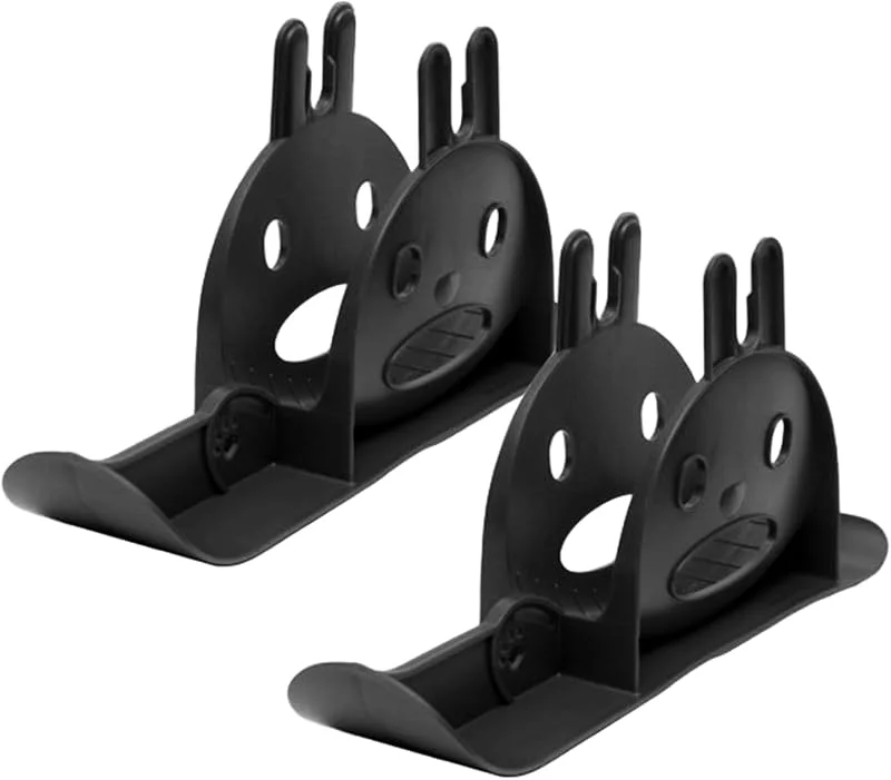 1 paire de supports pour vélo, neige, scooter, ski, support de stationnement, fixation antidérapante pour marcheurs, chariots de golf, route, montagne, aventure, rues, chemins, filles, garçons — Equipement ski