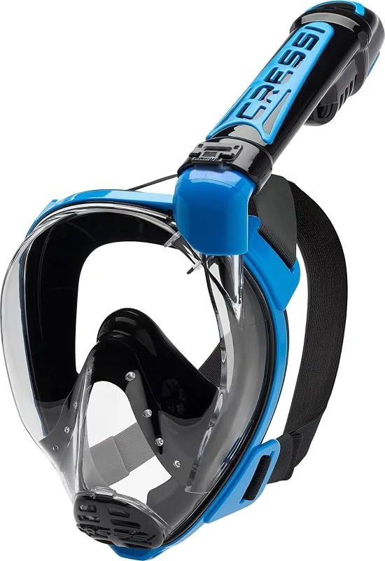 CRESSI Duke Dry Full Face Mask Masque intégral Unisexe Grande Vision de plongée avec Tube Sec — Equipement ski
