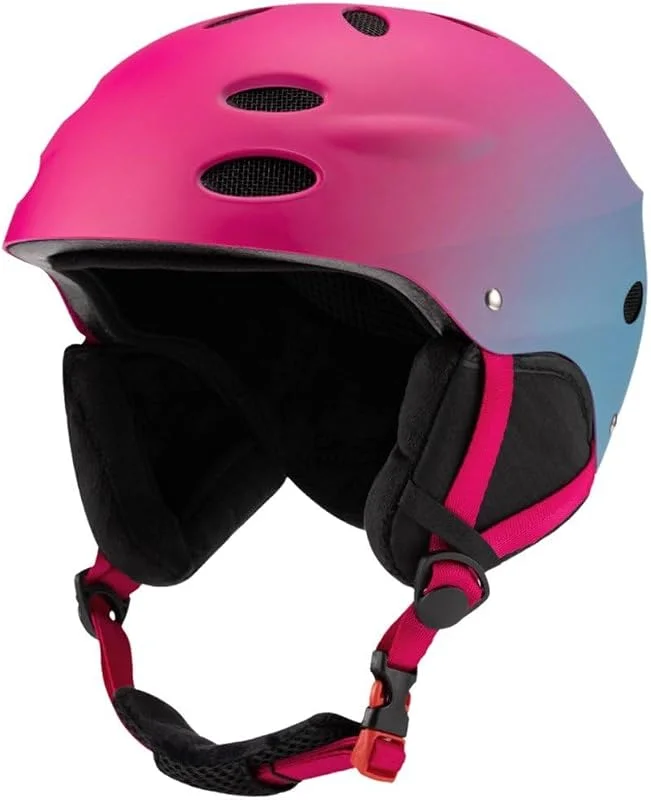 Casque De Ski, Casque De Snowboard pour Adultes Jeunes, Casque De Neige avec Aérations Respirantes, Casque De Sport pour Hommes, Femmes, Garçons Filles — Equipement ski