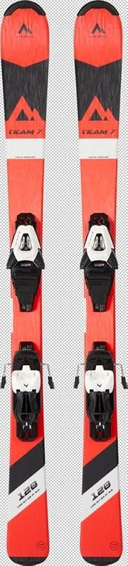Mc Kinley Team 7 Ensemble de Skis Unisexe-Adulte, Lumière Rouge, Noir, Taille Unique — Equipement ski