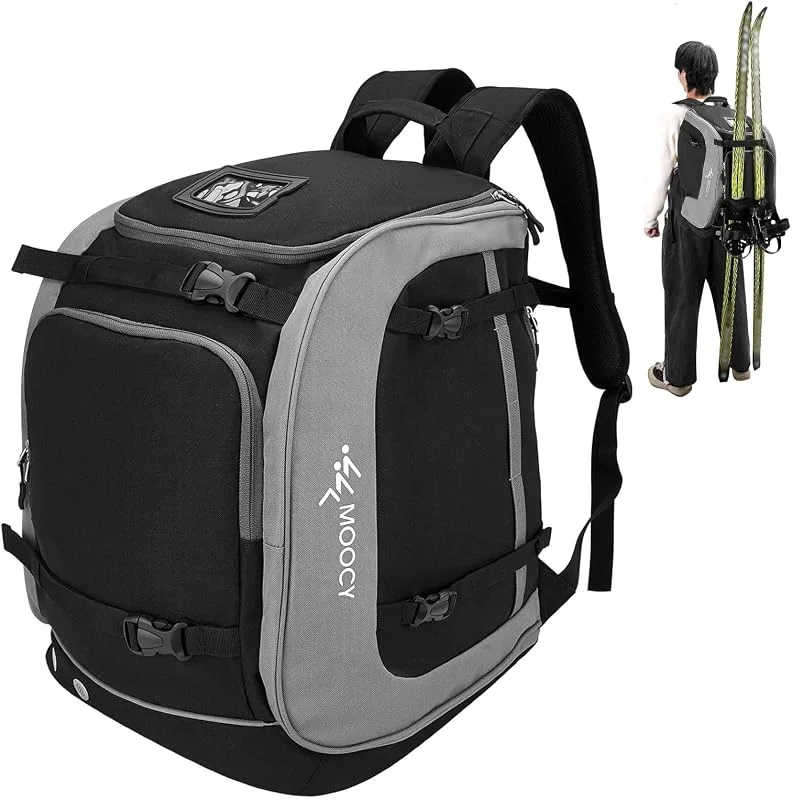 LIXADA Sac à dos de voyage pour bottes de ski de grande capacité 65 l — Equipement ski