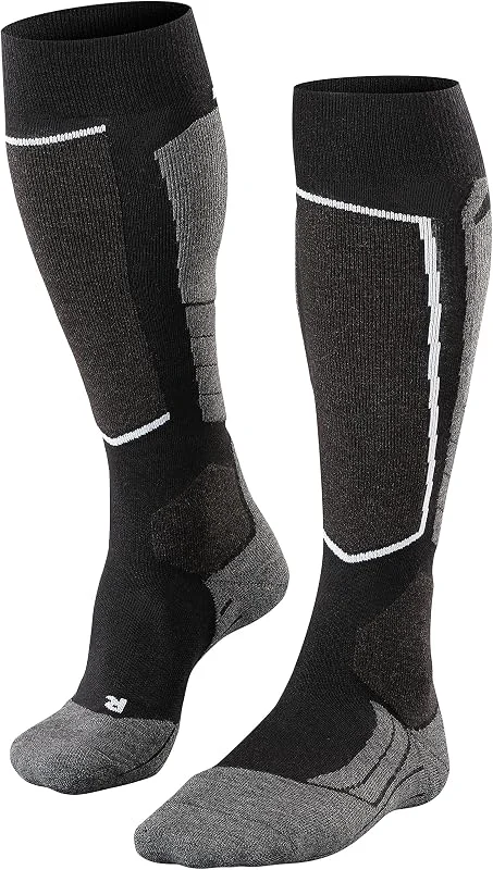 FALKE homme SK2 Wool chaussettes de ski rembourrage moyen renforts au — Vetements ski