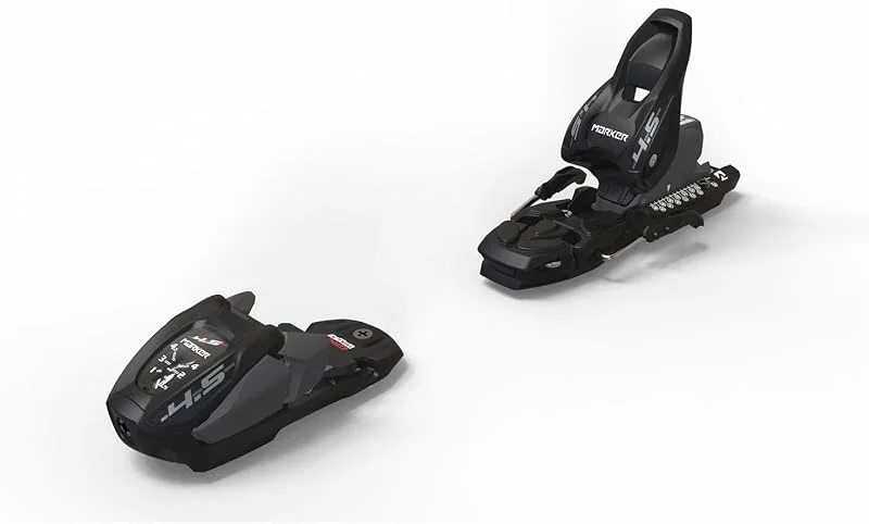 Marker - Fixations De Ski 4.5 Rtl 70mm Black Anthracite Piste Enfant - Taille Unique - Noir — Equipement ski