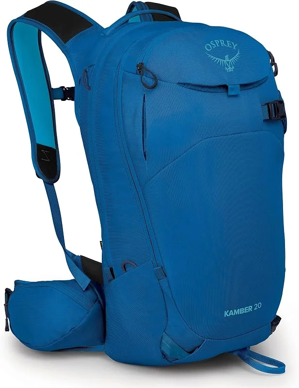 Osprey Kamber 20 Sac à dos de ski pour homme Bleu alpin — Equipement ski