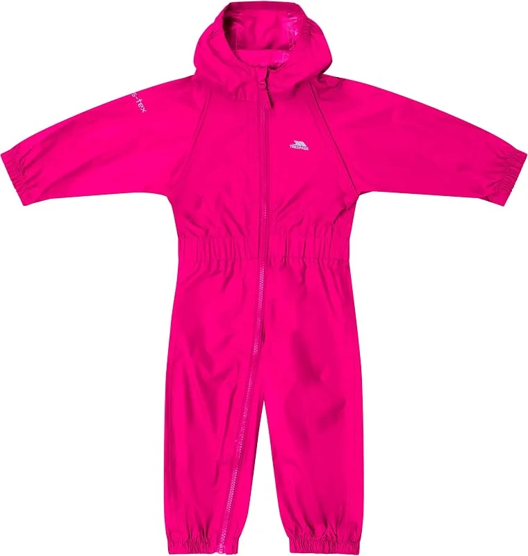 Trespass Button Mixte combinaison de ski à capuche poches extérieur — Vetements ski