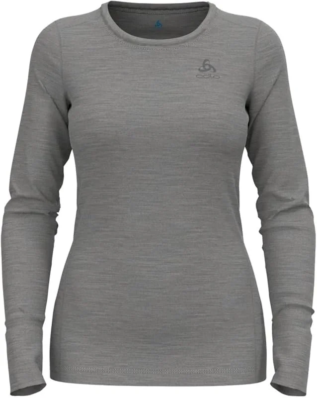 Odlo Femme T-Shirt Fonctionnel à Manches Longues Merino 199 — Vetements ski