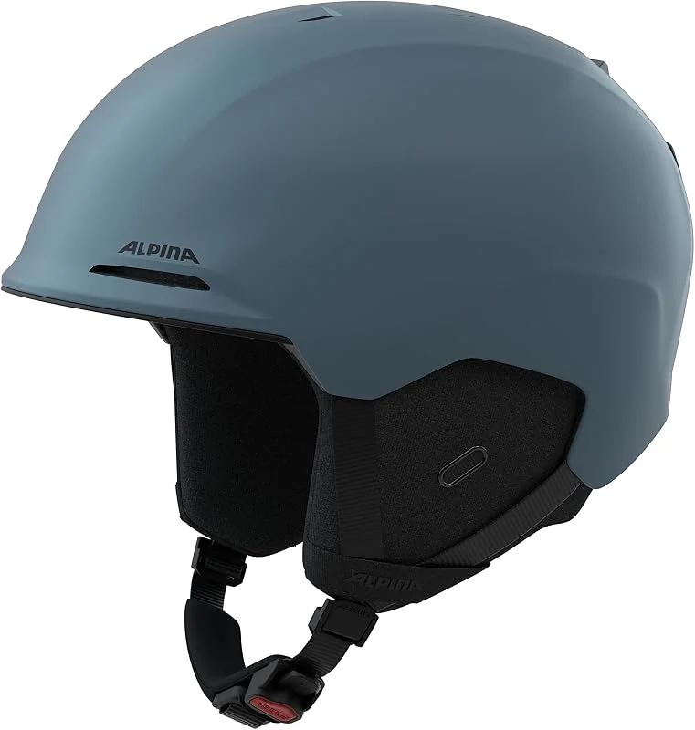 ALPINA Unisexe - Adultes, BRIX Casque de Ski, Dirt-Blue Matt, 55-59 cm — Equipement ski