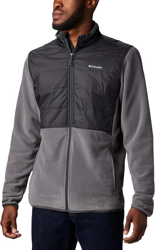 Columbia Basin Butte Fleece Full Zip, Veste Polaire Entièrement Zippée Homme — Vetements ski