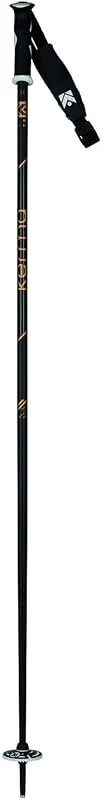 kerma - Batons De Ski Elite 4 Black Femme - Femme - Taille 115 - Noir — Equipement ski