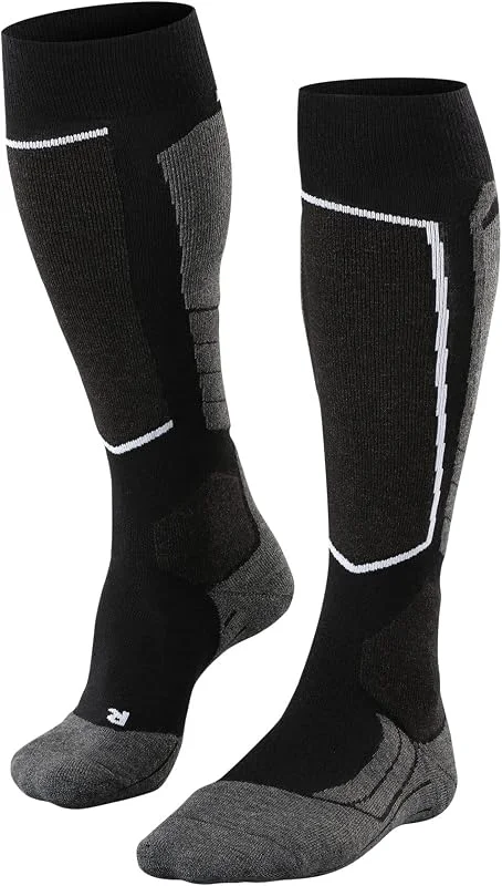 FALKE homme SK2 Wool chaussettes de ski rembourrage moyen renforts au — Equipement ski