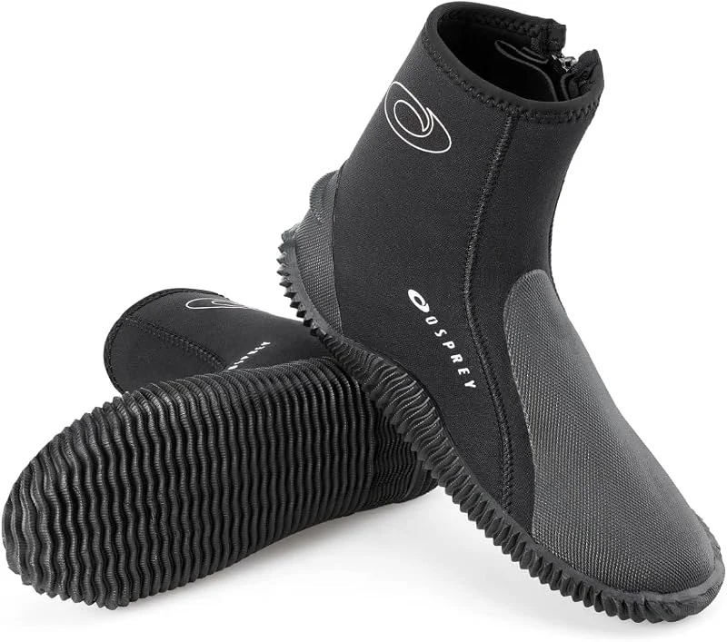 Osprey Neoprene Zipped Bottes de plongée adulte 5 mm Mixte — Equipement ski