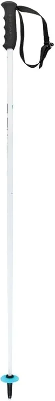 HEAD Worldcup SL Jr Bâtons de Ski Jeune Unisexe, Blanc, Noir, Bleu Rapide, 090 — Equipement ski