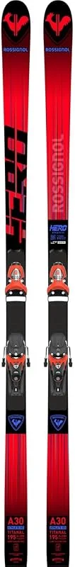 Rossignol - Pack De Ski Hero GS 185 R22 + Fixations Spx15 Rouge Homme - Homme - Taille 185 - Rouge — Equipement ski