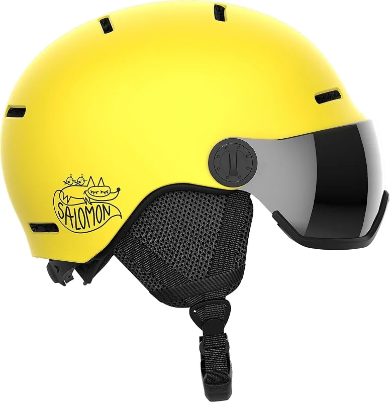 Salomon Orka Visor Kids Helmet Ski Snowboarding — Equipement ski