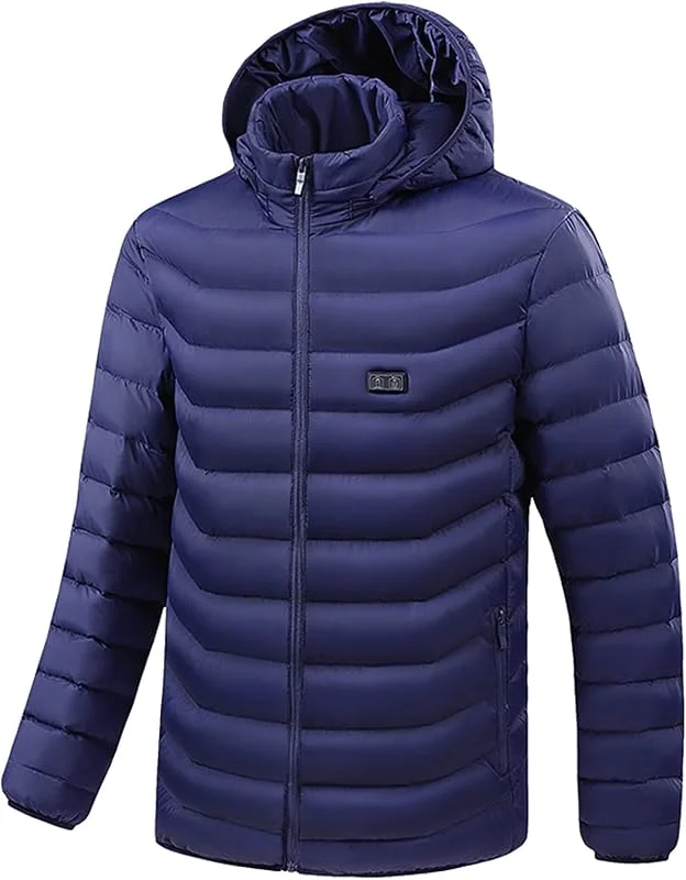 Blouson Chauffant Homme Gilet Électrique Manteau Hiver Femme Chic Et Chaud Veste Heated Vest Zones De Chauffage Pour Camping Le Ski En Plein Air S-6Xl Extérieur — Vetements ski