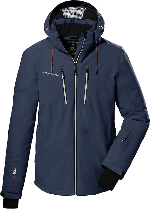 Killtec Ski, Veste Fonctionnelle avec Capuche Amovible et Pare-Neige Homme — Vetements ski