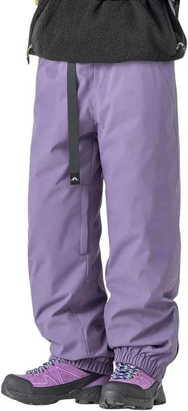 Pantalon de ski d'hiver pour homme - Rembourré - Charge dure - Pour les loisirs - Protection contre le froid - Pantalon actif - Pantalon d'extérieur — Vetements ski
