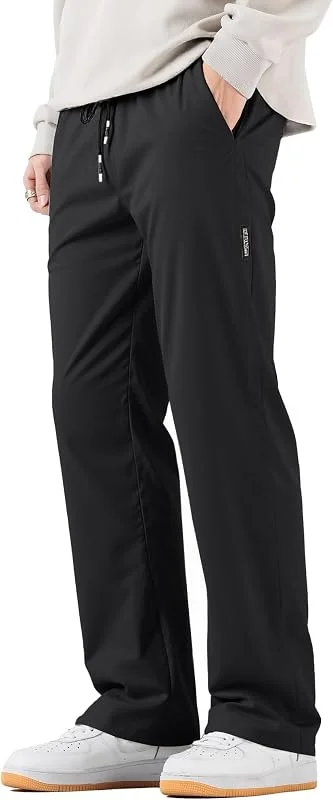Pantalon d'hiver Softshell pour homme - Pantalon de ski chaud doublé en polaire - Pantalon de randonnée imperméable pour le travail en plein air — Vetements ski