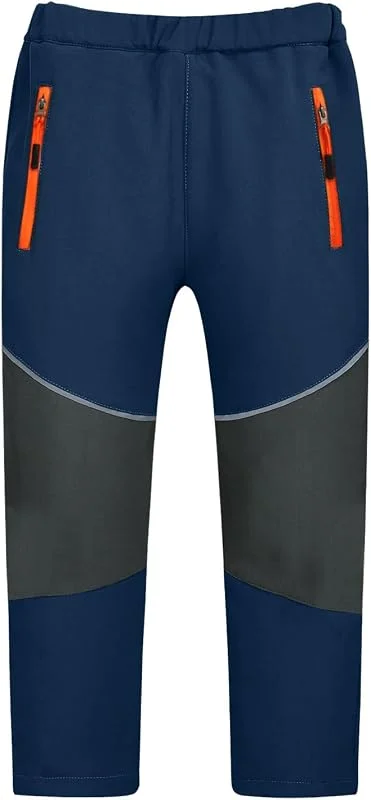 MEILONGER Pantalon de Ski Softshell Enfant garçon Fille, Pantalon de Neige imperméable Coupe-Vent Thermique, pour randonnée, Trekking et Plein air, Pantalon de Ski Hiver — Vetements ski