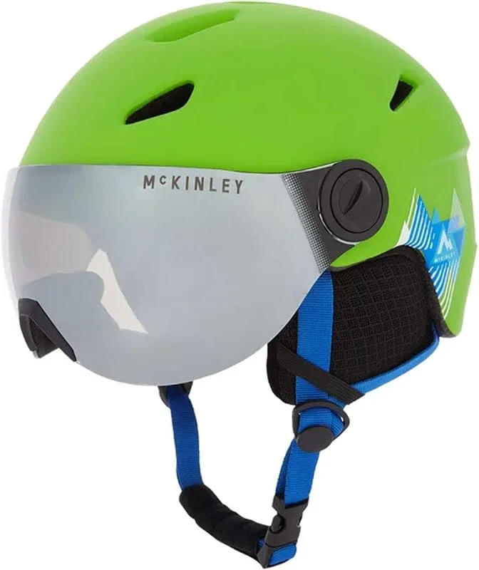 McKINLEY Pulse S2 Visor HS Casque de Ski Black, Red XS — Equipement ski