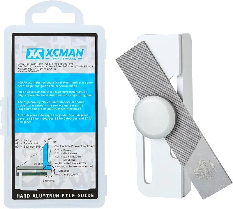 XCMAN Guide Lime pour affûtage de Snowboard, en Aluminium Rigide, usinage de précision CNC avec Dispositif de Serrage — Equipement ski