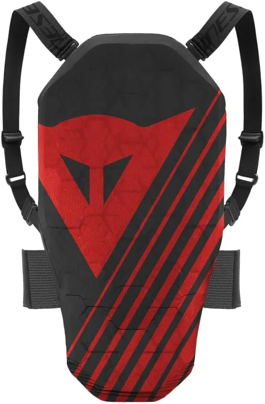 Dainese - Scarabeo Back Protector 2, Protection Dorsale pour Ski et Snowboard avec Bretelles, Noir, Rouge, Enfant — Equipement ski