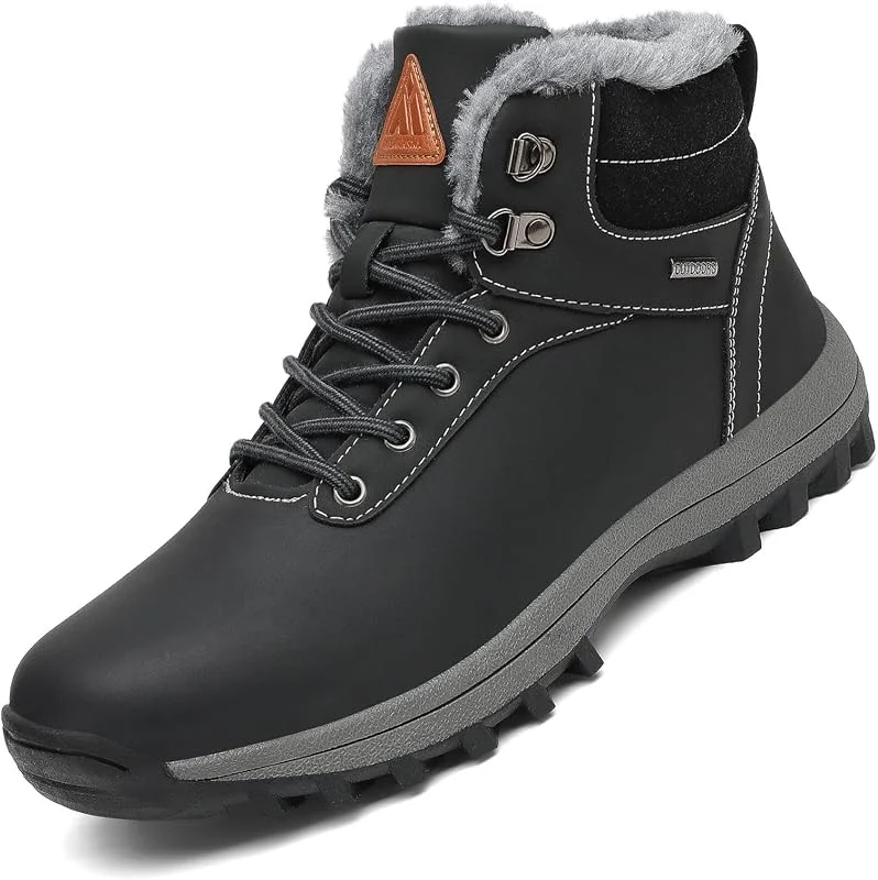 Mishansha Bottines Hiver Chaudes Fourrées Homme Femme Taille 36-48 EU — Equipement ski