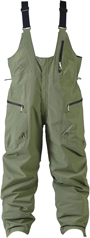 WWricotta Salopette de Ski isolée, Pantalon de Snowboard d'hiver avec Doublure Thermique Coupe-Vent pour Temps Froid — Vetements ski