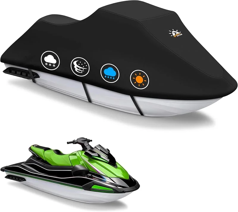 Zettum Housse Jet Ski 292-304 cm 600D revêtement PU imperméable Protection — Equipement ski
