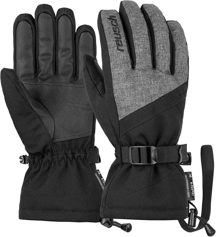 Reusch Gants d'hiver Hommes et Femmes, Chauds, imperméables et Respirants — Vetements ski