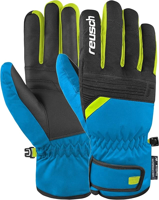 Reusch Gants d'hiver Hommes et Femmes, Chauds, imperméables et Coupe-Vent — Vetements ski