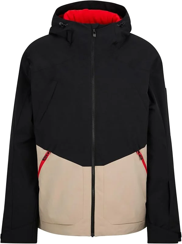 Ziener Tobin-z Veste de Ski, Snowboard Respirante imperméable, Sable, 54 Homme — Vetements ski