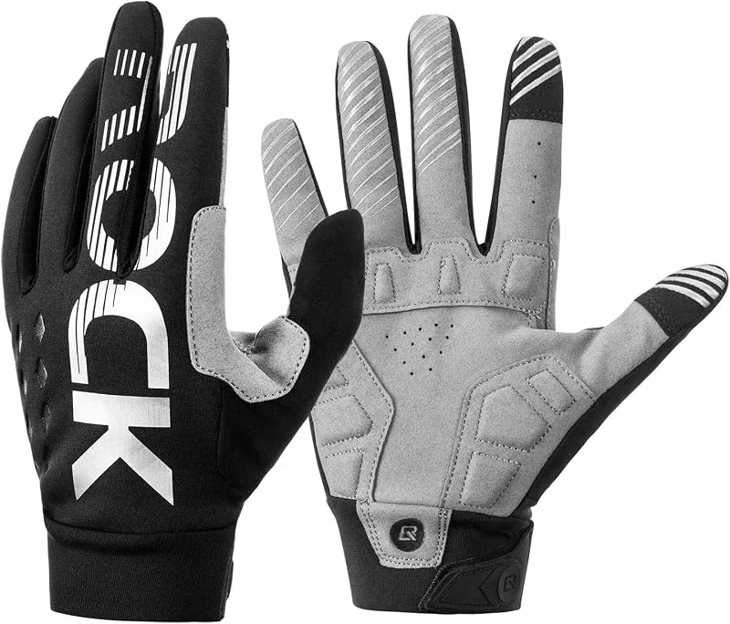 ROCKBROS Gants Thermiques d'hiver pour Homme et Femme, Gants Vélo Écran Tactile pour Course, Cyclisme, Escalade, Randonnée, Ski, Activités de Plein Air — Vetements ski