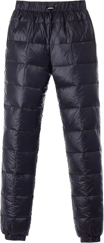 pour Hommes Femmes Hiver Pantalon en Duvet Pantalon de Ski Chaud et Imperméable Pantalon de Neige Léger et Compressible — Vetements ski