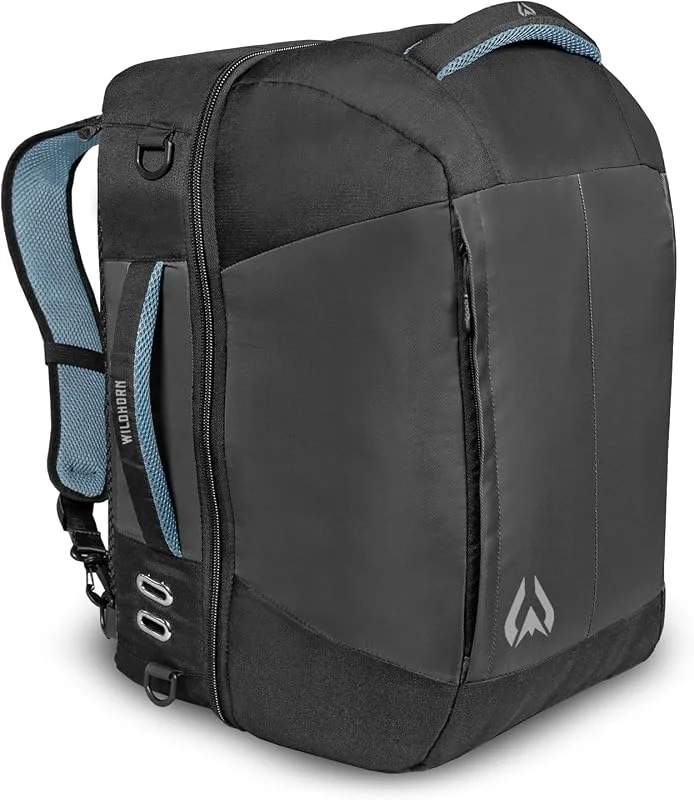 Wildhorn Brimhall Sac à chaussures de ski – Fournisseur officiel de l'équipe américaine de ski – Sac à dos de voyage durable de qualité supérieure pour bottes de ski et de snowboard, casques, lunettes — Equipement ski