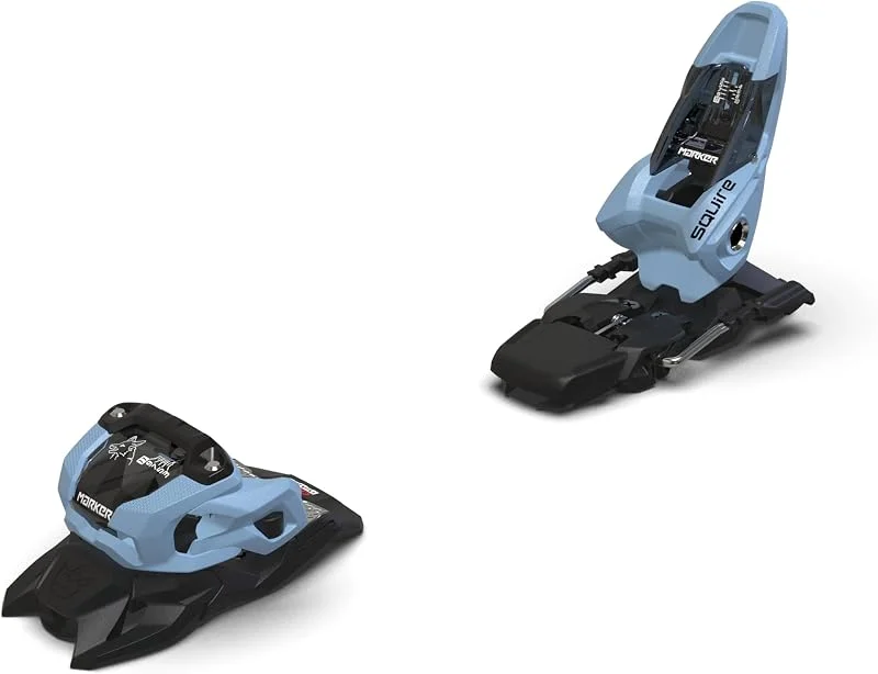 Marker - Fixations De Ski Squire 11 90mm Light Blue Black - Homme - Taille Unique - Bleu — Equipement ski